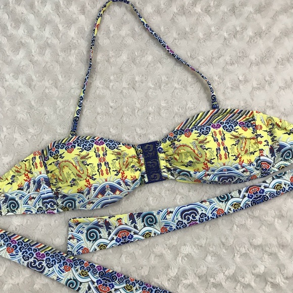Nanette Lepore Other - Nanette Lepore Medium Bikini Top Halter Bandeau